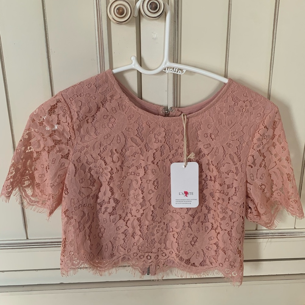 Latiste lace two piece outfit